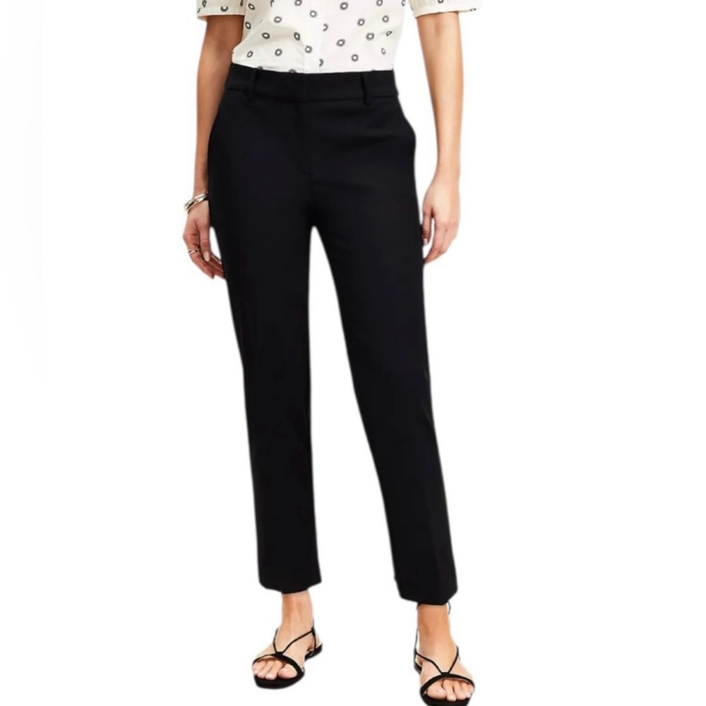 LOFT Riviera  Slim Pants in Doubleweave